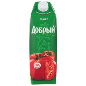 Добрый Сок томатный с солью (линейка 100% соков) — купить оптом