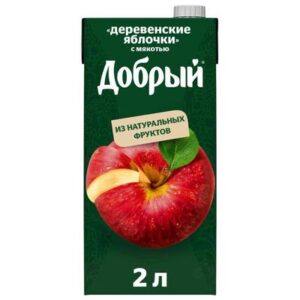 Добрый Яблочный нектар "Деревенские яблочки" — купить оптом