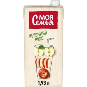 Моя Семья Напиток сокосодержащий из яблок "Яблочный микс" — купить оптом