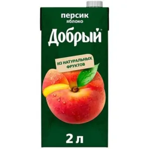 Добрый Напиток сокосодержащий яблочно-персиковый — купить оптом