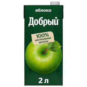 Яблочный нектар "Фермерские яблочки" — бренд Добрый — купить оптом